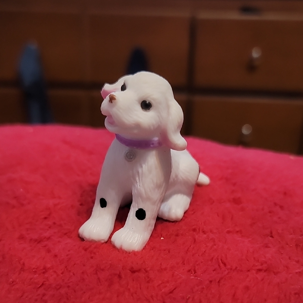 Barbie White Puppy, Dalmation Figure